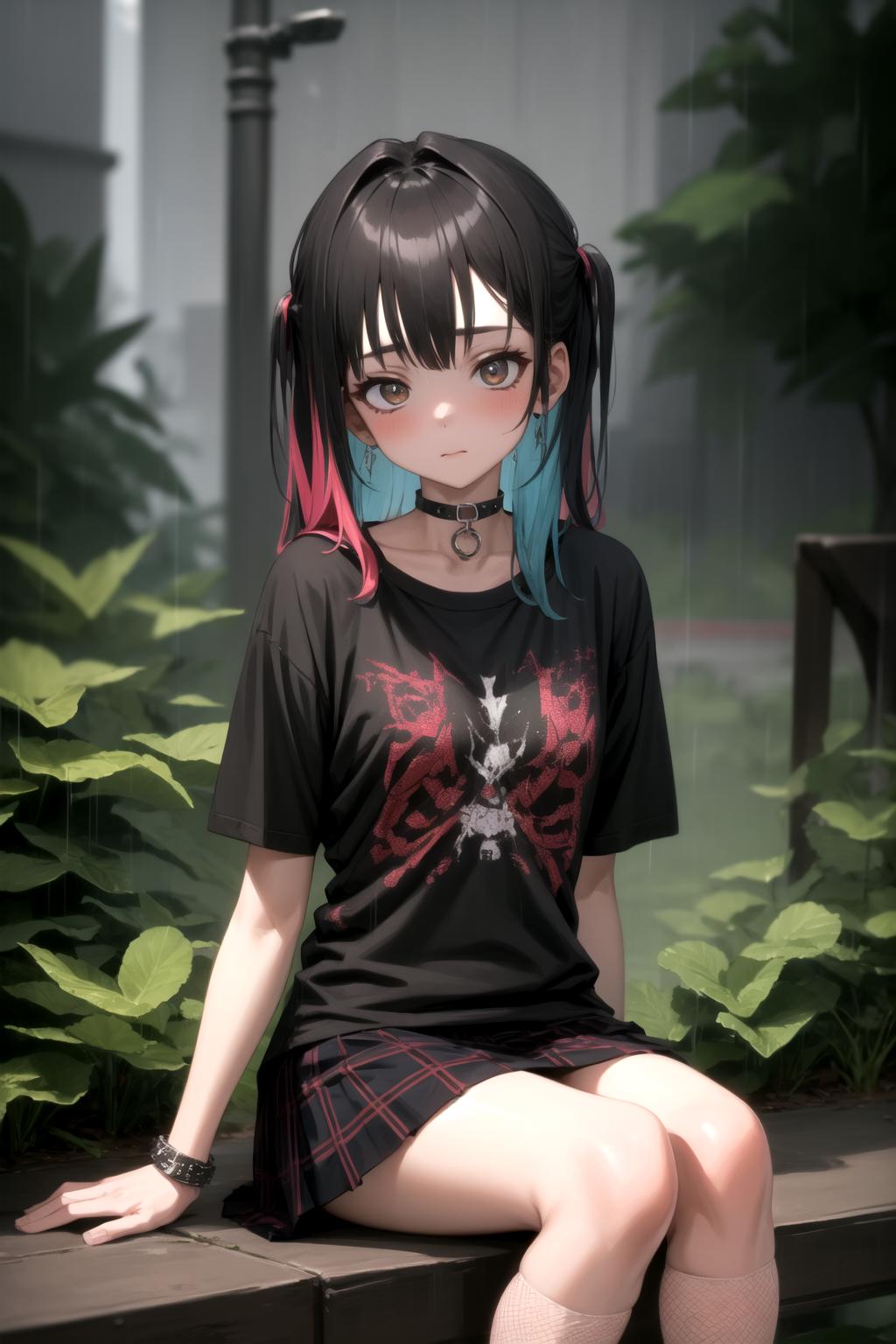 Punk rock anime girl Picture #101272363 | Blingee.com